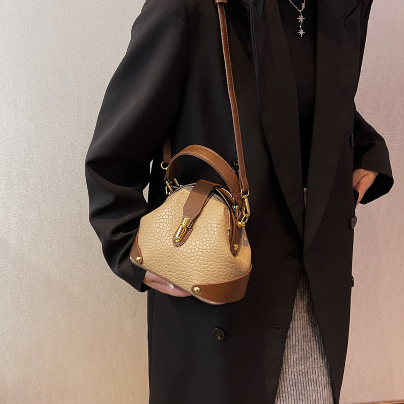 Bootara Women's Pebbled Leather Mini Tote Bag - Versatile Crossbody & Shoulder Bag | Minimalist Luxury Design