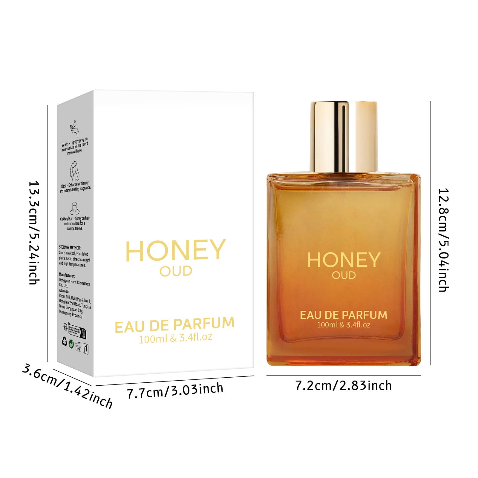 Bootara Atelier Bella Vita -  Golden Oud Nectar 100ml Eau de Cologne Unisex