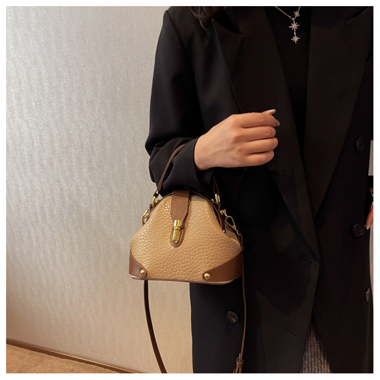 Bootara Women's Pebbled Leather Mini Tote Bag - Versatile Crossbody & Shoulder Bag | Minimalist Luxury Design