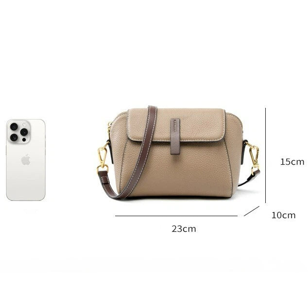 Bootara Women’s Heritage Satchel - Full-Grain Leather Convertible Shoulder Bag with Optimized Capacity & Timeless Architecture