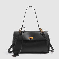 Bootara Women's Modern French Tote Bag – Lightweight Structured Purse with Hidden Zip Pockets