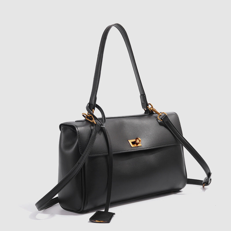 Bootara Women's Modern French Tote Bag – Lightweight Structured Purse with Hidden Zip Pockets