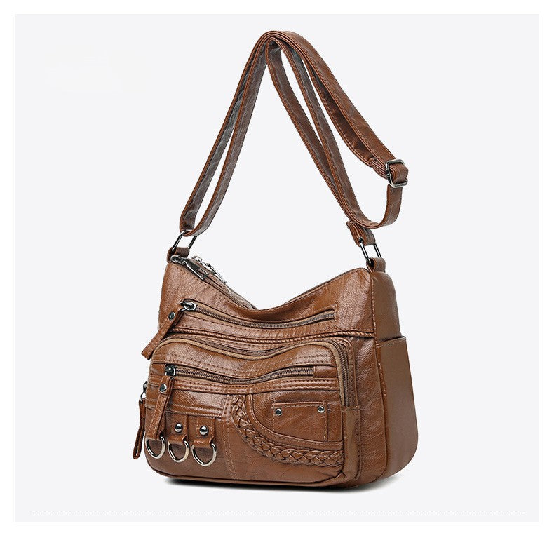 Bootara Women's Parental System Tote — Premium Convertible Diaper Bag with Multi-Zip Organization & Elevated Carry