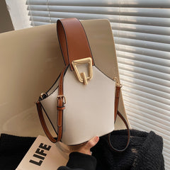 Bootara Women's Signature Barrel Bag - Color-Block Minimalist Shoulder Bag | Convertible Casual Chic