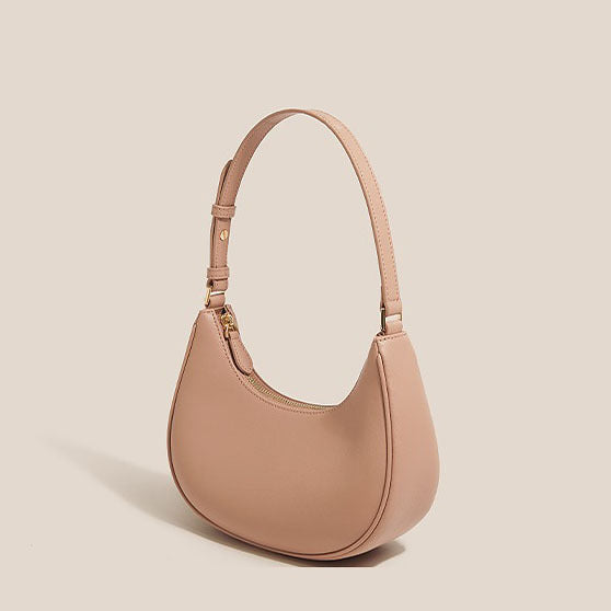 Bootara Women's Crescent Moon Hobo Bag — Effortlessly Versatile Underarm Purse with Refined Details