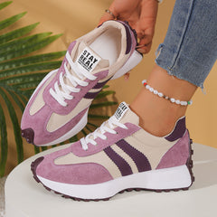 Bootara Women's Athena Curve Chunky Retro Runner Sneakers – Extended-Size Vintage Dad Walking Shoes with Sculpted Waist (US 5–11.5)