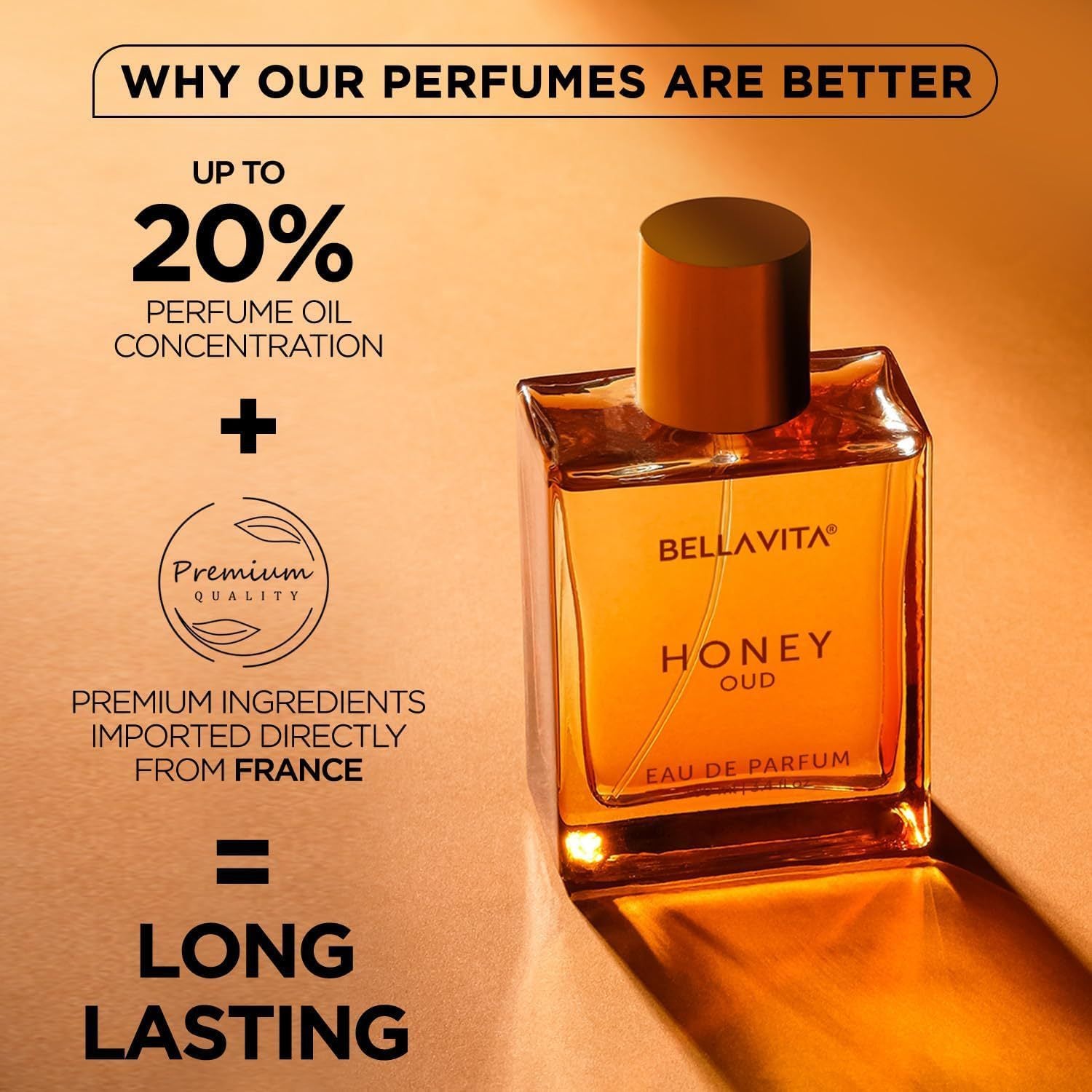 Bootara Atelier Bella Vita -  Golden Oud Nectar 100ml Eau de Cologne Unisex