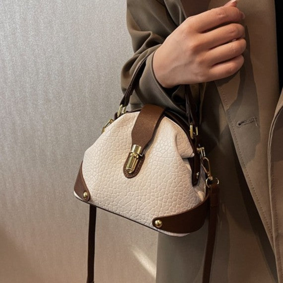 Bootara Women's Pebbled Leather Mini Tote Bag - Versatile Crossbody & Shoulder Bag | Minimalist Luxury Design
