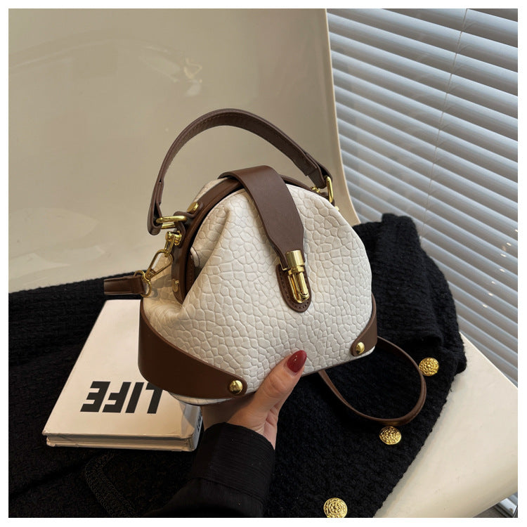 Bootara Women's Pebbled Leather Mini Tote Bag - Versatile Crossbody & Shoulder Bag | Minimalist Luxury Design