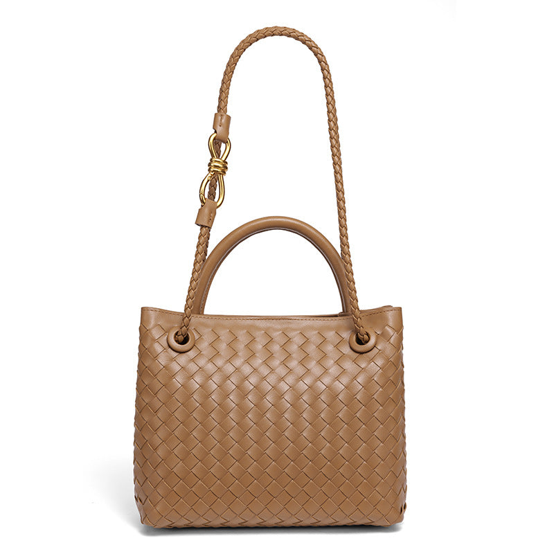 Bootara Women's Artisan Weave Tote - Expandable Crossbody with Butterfly Motif & Structured Silhouette
