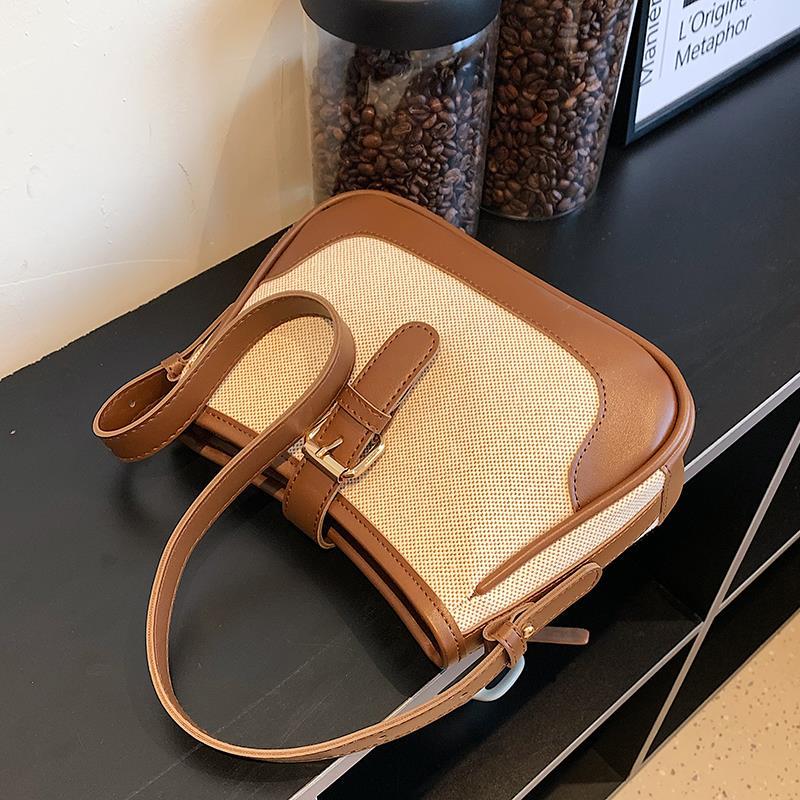 Bootara Women's Wander Canvas Crossbody - Artisan-Textured Convertible Shoulder Bag for Effortless Days