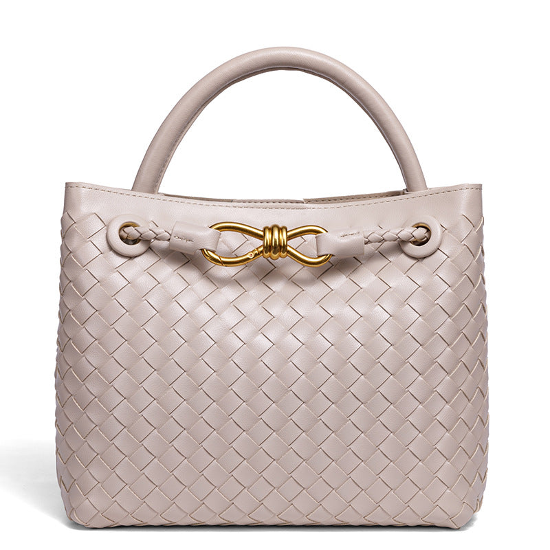 Bootara Women's Artisan Weave Tote - Expandable Crossbody with Butterfly Motif & Structured Silhouette
