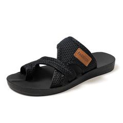 Bootara Women’s SunStep Flat Mesh Slide Sandals – Breathable Open-Toe Beach Shoes (US 5–10.5)