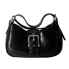 Bootara Women's Luna Saddle Bag – Retro Chic Crossbody Shoulder Bag | Y2K Minimalist Purse