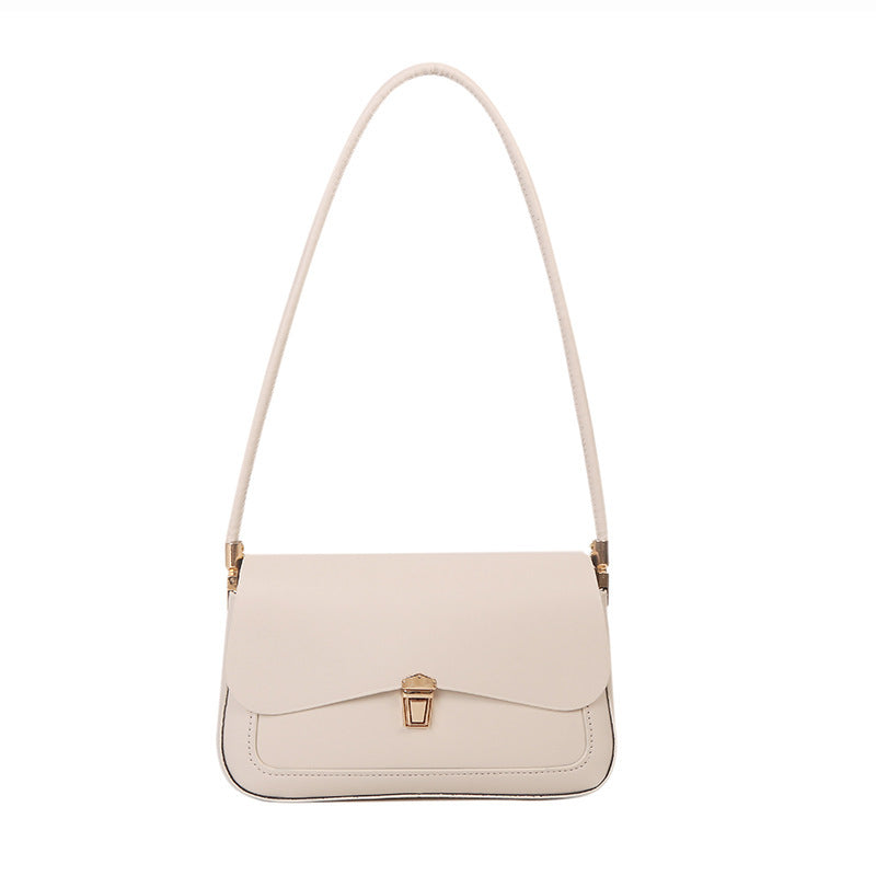 Bootara Women’s French Asymmetric Clutch – Textured Underarm Shoulder Bag with Buckle