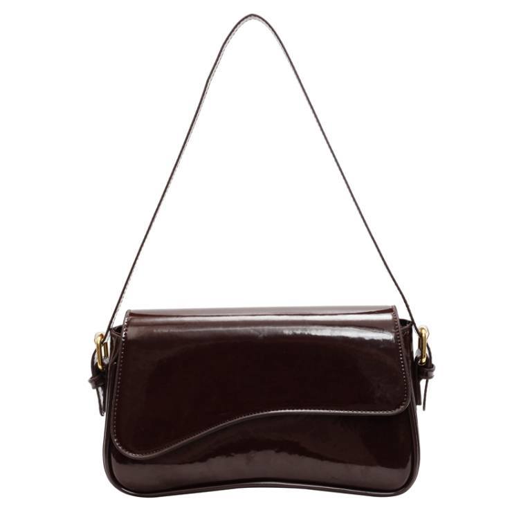 Bootara Women's Magnetic Snap Flap Shoulder Bag – Chic Minimalist Crossbody, Top-Handle & Underarm Bag for Work Commute, Versatile Elegant Purse