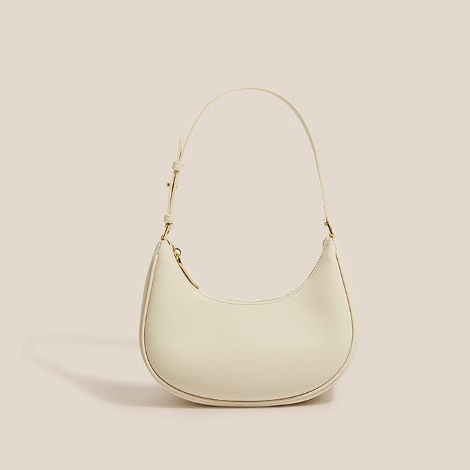 Bootara Women's Crescent Moon Hobo Bag — Effortlessly Versatile Underarm Purse with Refined Details