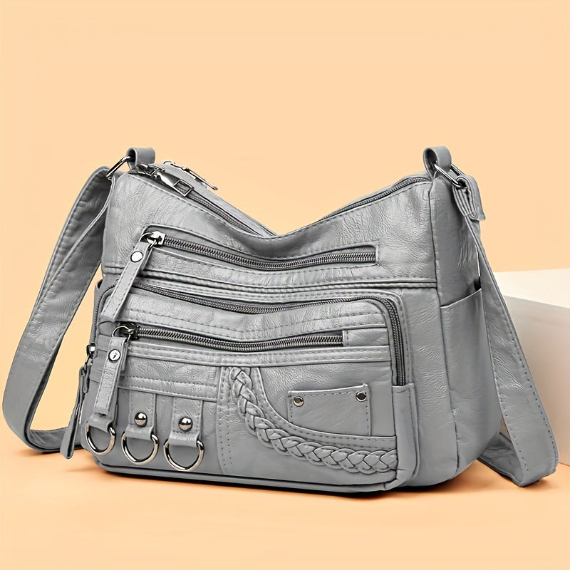 Bootara Women's Parental System Tote — Premium Convertible Diaper Bag with Multi-Zip Organization & Elevated Carry