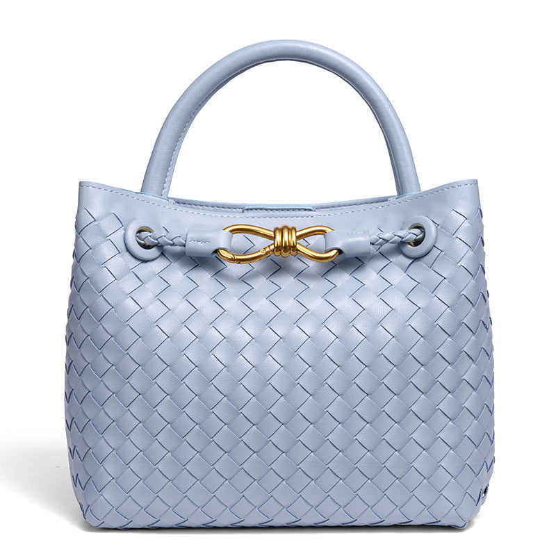 Bootara Women's Artisan Weave Tote - Expandable Crossbody with Butterfly Motif & Structured Silhouette