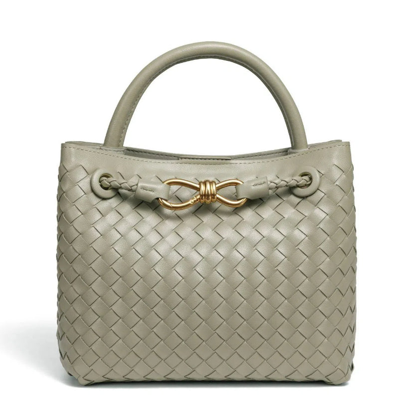 Bootara Women's Artisan Weave Tote - Expandable Crossbody with Butterfly Motif & Structured Silhouette