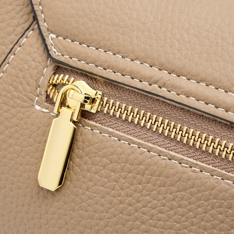 Bootara Women’s Heritage Satchel - Full-Grain Leather Convertible Shoulder Bag with Optimized Capacity & Timeless Architecture
