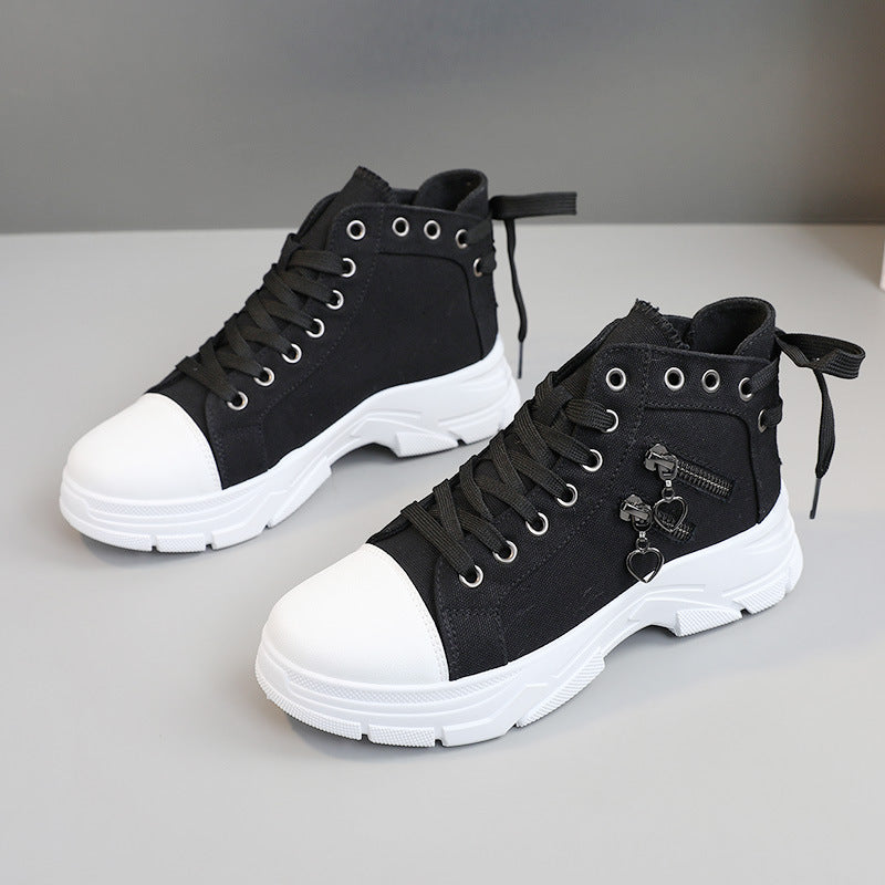 Bootara Women's Breeze Platform Martens - Comfortable Height-Increasing Sporty Casual Boots - US(5-10)