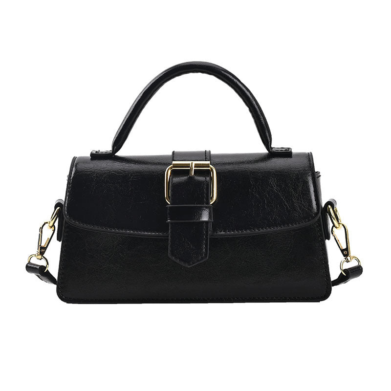 Bootara Women's Cantle Mini Satchel - Equestrian-Architectural Bag with Convertible Carry