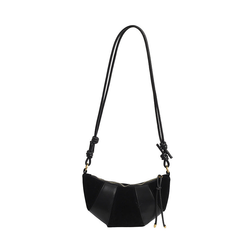 Bootara Women's Puff Luxe Dual-Texture Hobo - Vegan Leather & Sueded Matte Crossbody - Retro Curated Silhouette