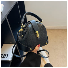 Bootara Women's Pebbled Leather Mini Tote Bag - Versatile Crossbody & Shoulder Bag | Minimalist Luxury Design