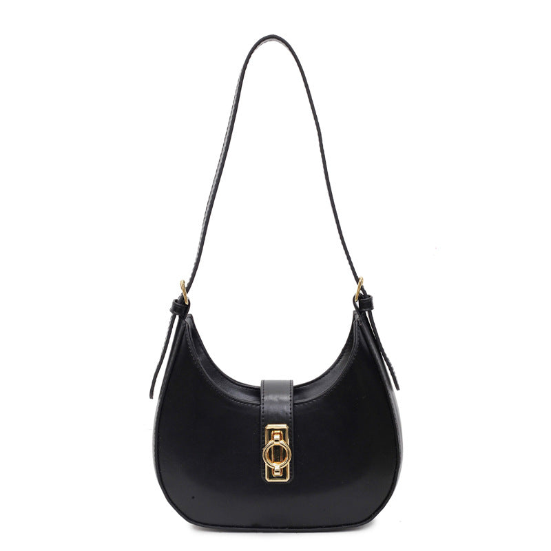 Bootara Women's Crescent Sculpt Shoulder Bag - Indie-Design Underarm Bag | Refined & Viral-Worthy