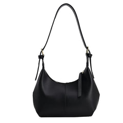 Bootara Women's Crescent Shoulder Bag – Textured Underarm Saddle | Minimalist Essential
