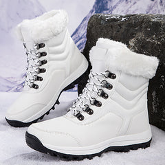 Bootara Unisex Snow Boots - Thermal Fleece Lined Winter Shoes with Non-Slip Sole (US 5-11)