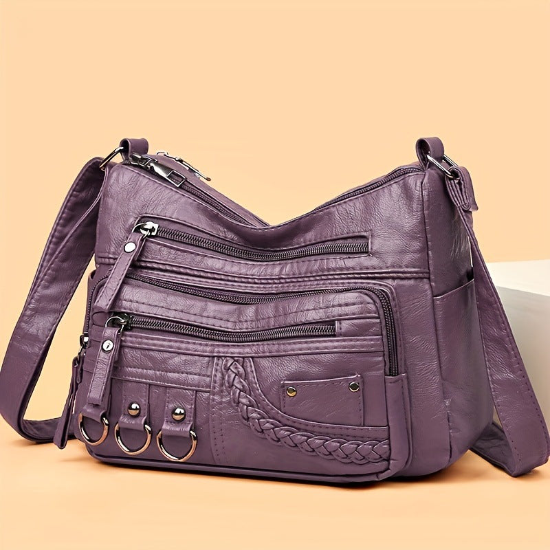 Bootara Women's Parental System Tote — Premium Convertible Diaper Bag with Multi-Zip Organization & Elevated Carry