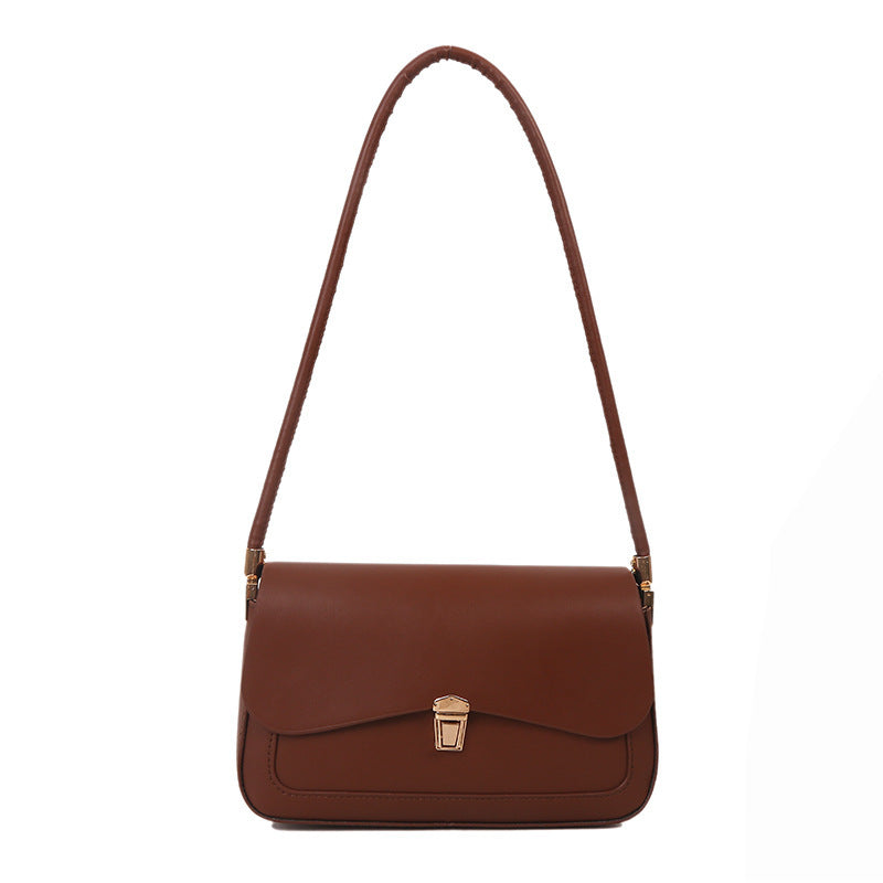 Bootara Women’s French Asymmetric Clutch – Textured Underarm Shoulder Bag with Buckle
