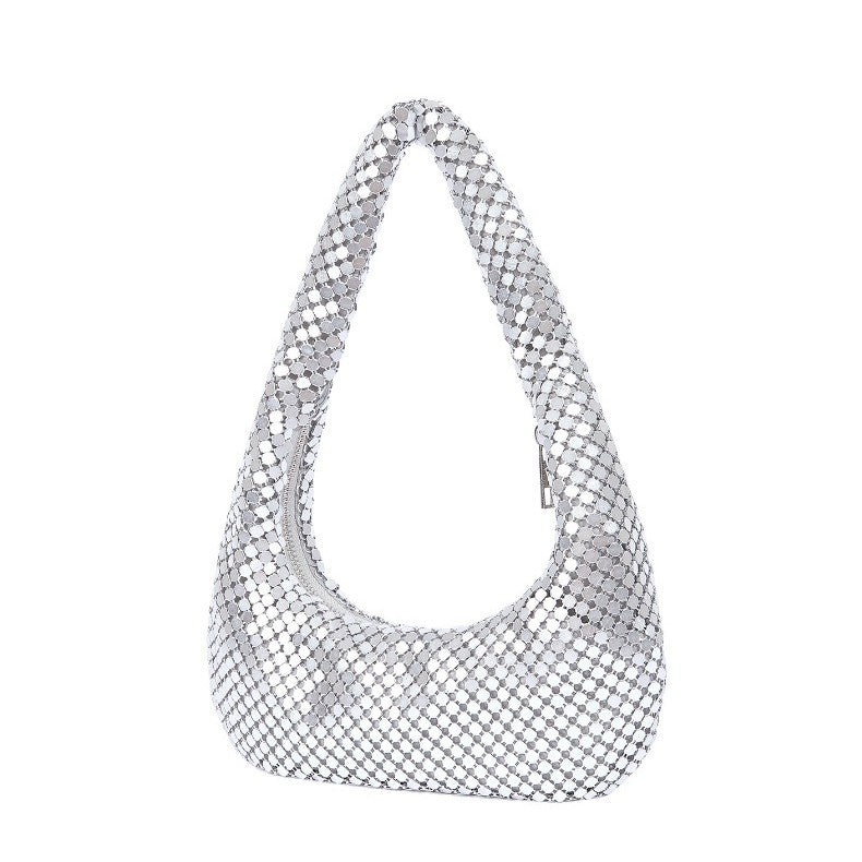 Bootara Women's Éclat Minaudière  - Gilded Crystal-Embellished Clutch with Convertible Chain