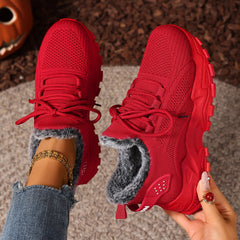 Bootara Women's Cozy-Tech Sneaker Snow Boots - Plush Lined, Warm & Lightweight (US 4-11)