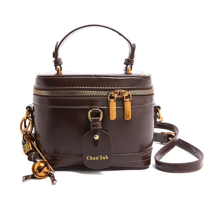 Bootara Women’s Premium Vintage Bucket Bag - Retro Chic Top Handle Crossbody Purse for Stylish Casual Use