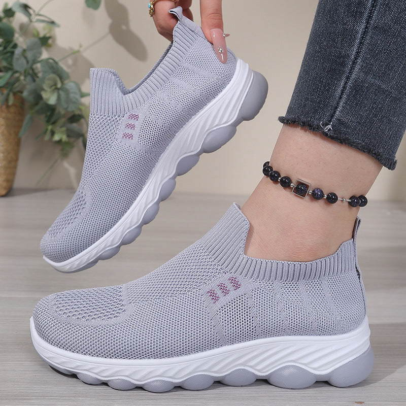 Bootara Avenleigh knit slip-on sneakers - Gray