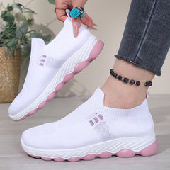 Bootara Avenleigh knit slip-on sneakers - White