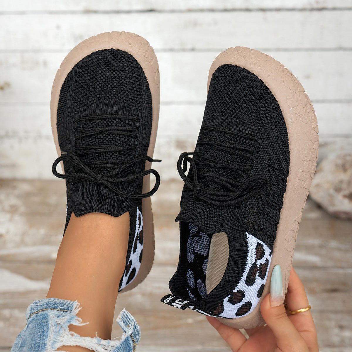 Bootara Cerynna Black knit sneakers - photo 11