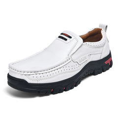 Bootara Men's Loafers Large Size Casual Shoes Non-slip Breathable Latex Insoles