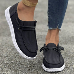 Bootara Large size casual shoes spring and autumn new flat-soled low-top loafers for women