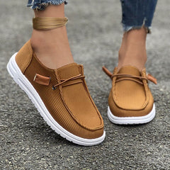 Bootara Large size casual shoes spring and autumn new flat-soled low-top loafers for women