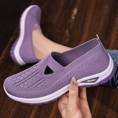 Bootara Women’s ComfyGo Slip-On Breathable Mesh Sneakers – Soft Sole Casual Shoes (US 5–11)