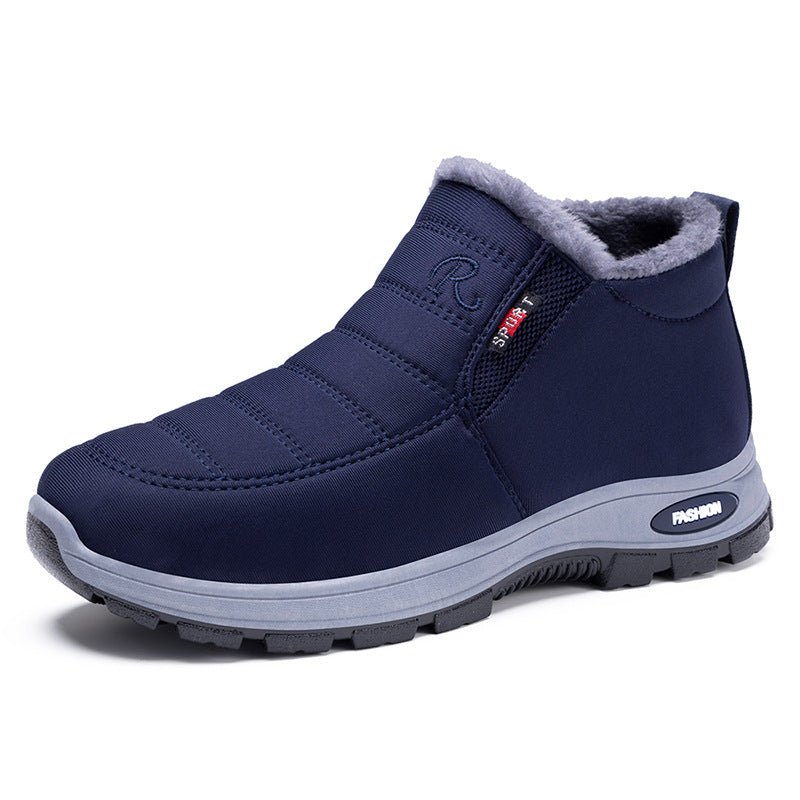 Bootara Lunwick Blue plush-lined winter ankle boots, view 7