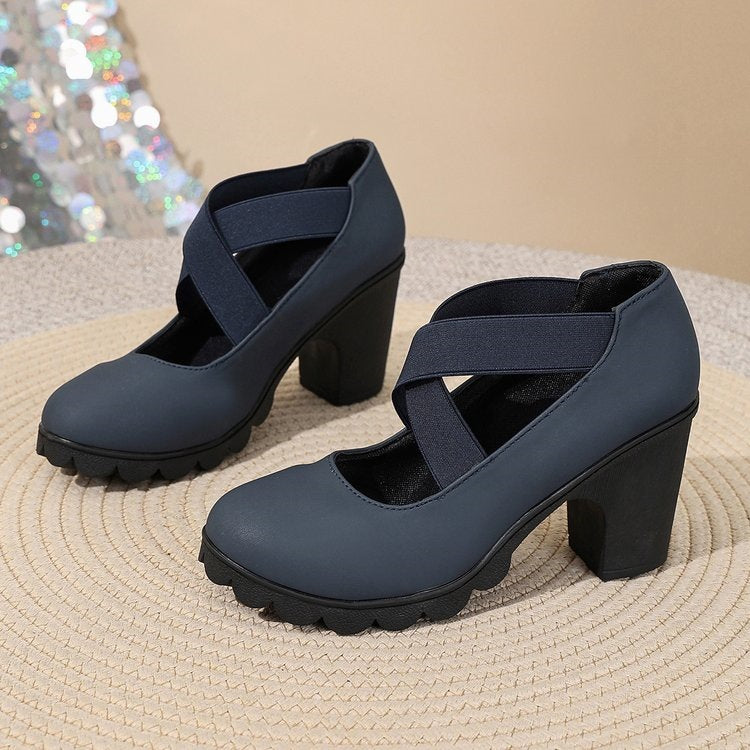 Bootara Marlow cross-strap Mary Jane shoes, product detail and styling view