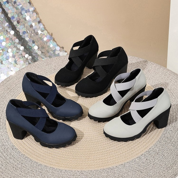 Bootara Marlow cross-strap Mary Jane shoes, product detail and styling view