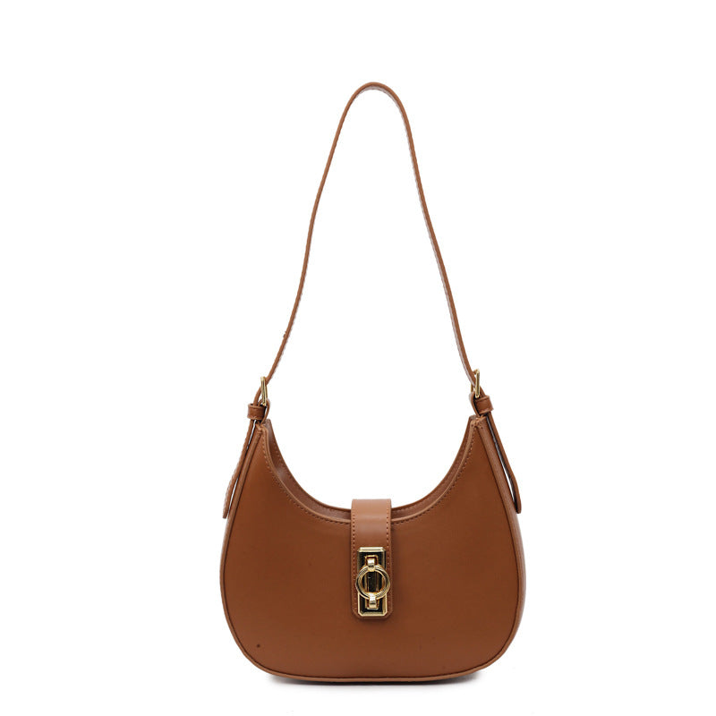 Bootara Women's Crescent Sculpt Shoulder Bag - Indie-Design Underarm Bag | Refined & Viral-Worthy