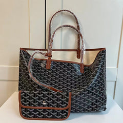 Bootara Women’s Voyager System Tote — Artisan-Checked Nursery-Ready Carryall with Organizer Pockets & Convertible Carry