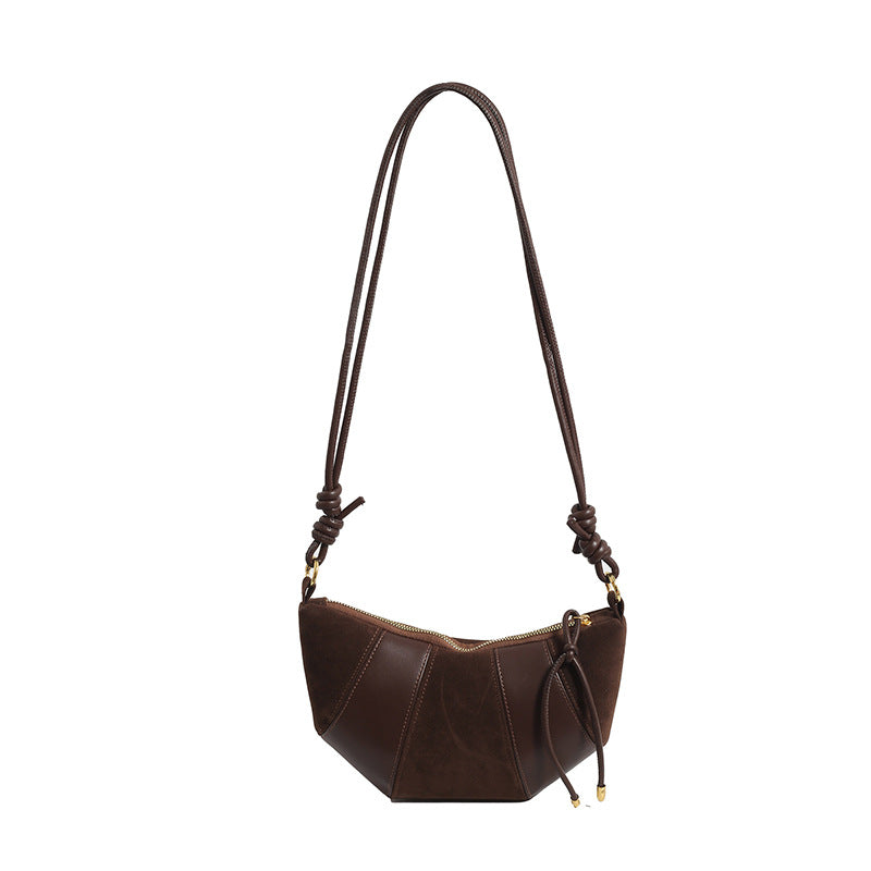 Bootara Women's Puff Luxe Dual-Texture Hobo - Vegan Leather & Sueded Matte Crossbody - Retro Curated Silhouette